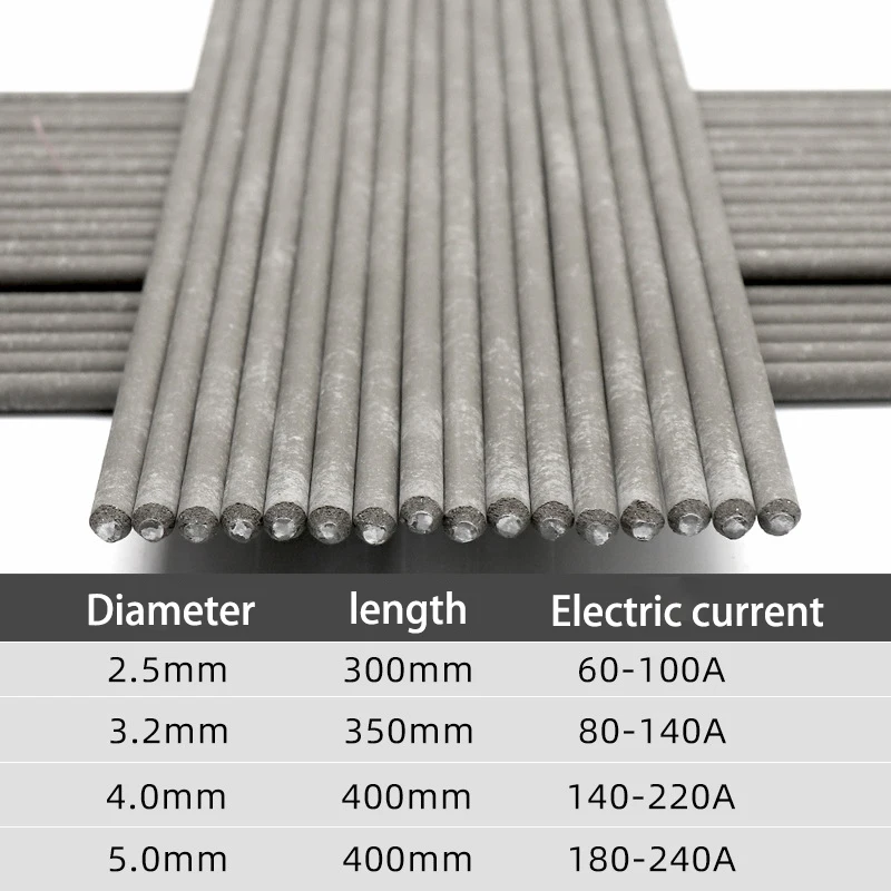 1kg 304 Stainless Steel Electrode A102 E308-16 Electrodes Solder For Soldering 304 SS Weld Wires Diameter 2.0-4.0mm Welding Rod