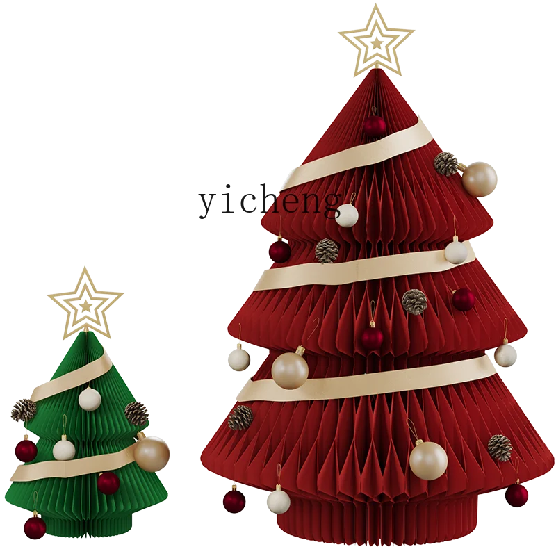 ZC Christmas Tree Home Mini Package Small Decoration Large and Medium Size Shopping Window Decoration