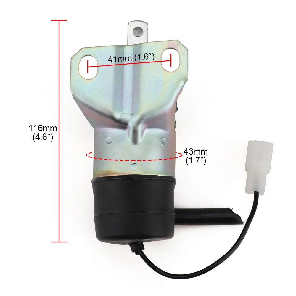 

12V Shut Down Solenoid For Cummins 15471-60010 04287583