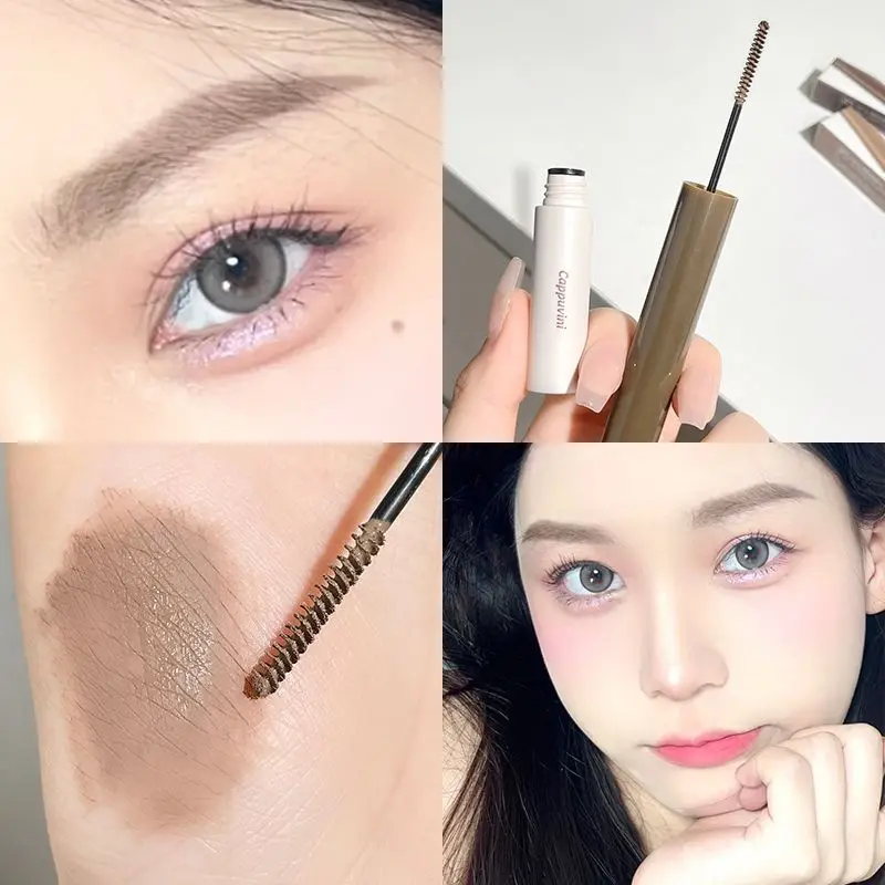 Tinte de cejas de larga duración, 4 colores, pintura en Gel para cejas resistente al agua, crema potenciadora de cejas, teñido líquido, herramientas de maquillaje cosméticas