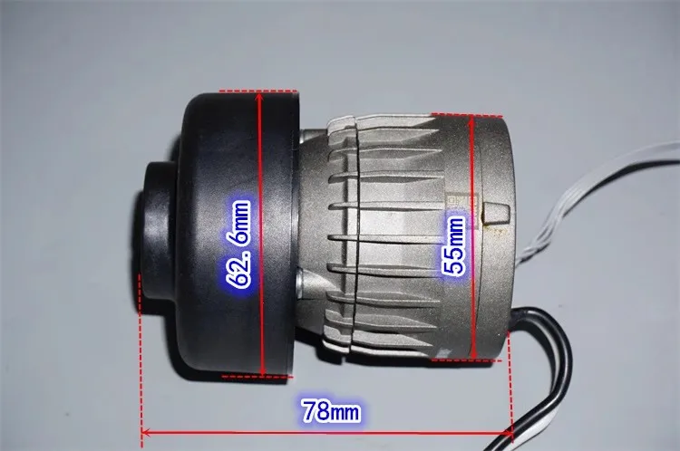 28.8V 200W 3-speed power 3-phase brushless blower For High speed floor scrubber