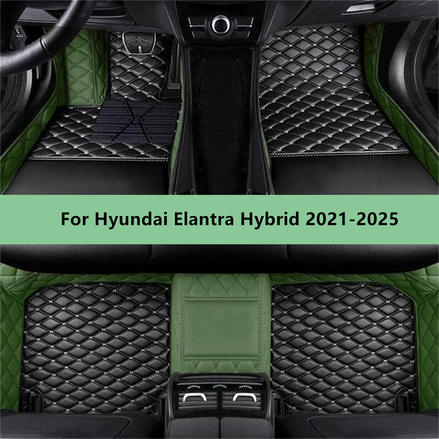 

Автомобильные коврики для Hyundai Elantra Hybrid 2021-2025, коврики для мужчин и женщин, аксессуары для салона автомобиля
