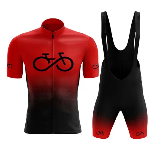 Imagen 2 del producto Ropa de verano para hombre, pantalones cortos de ciclismo, Jersey de ciclo de montaña, uniforme completo para hombre, chaqueta de carretera, pantalones, traje de bicicleta de Gel, conjunto deportivo, 2026