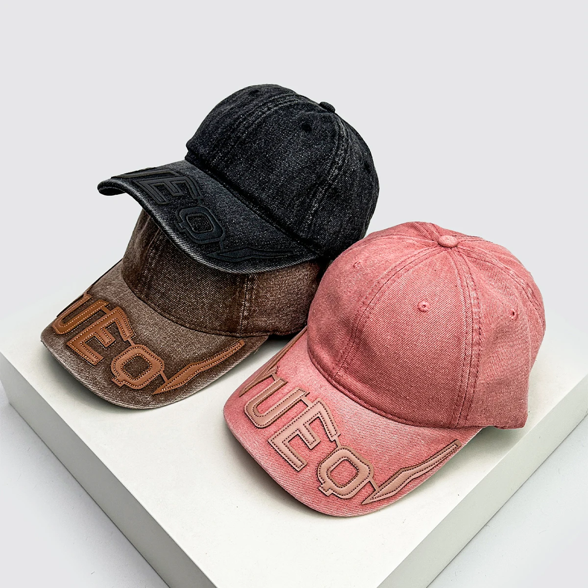 

New Unisex Korean Retro PATCH Letters Baseball Hats Sunshade Niche Versatile Street Peaked Caps Fashion Personal Outdoor ins