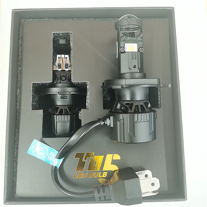 T05 90W 10000LM H7 Led Headlight Lens H4 H7 Led Light H11 Led Light for Car Lens headlight