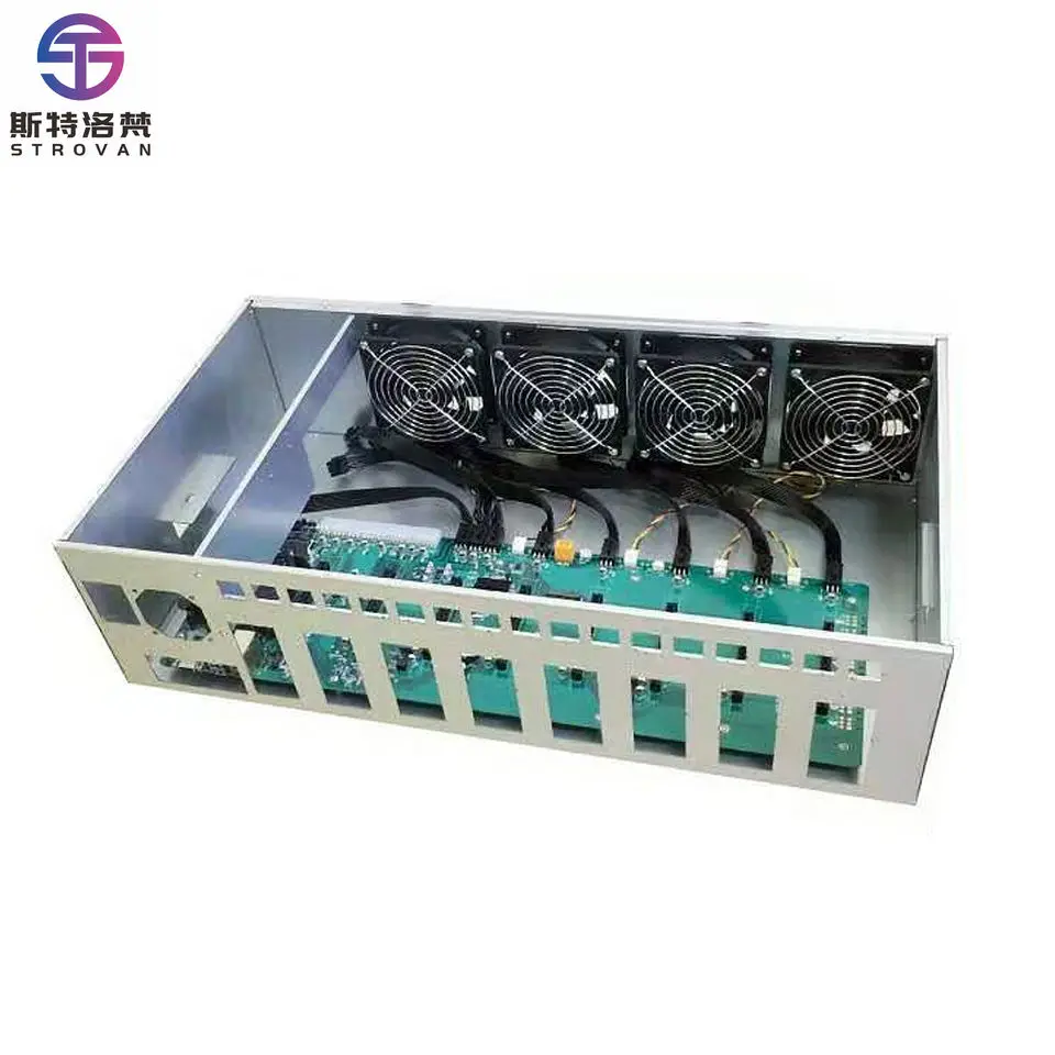 B85 65MM Case 8gpu Cards Machine Machine Case Server Chassis Computer PC Case ATX PC