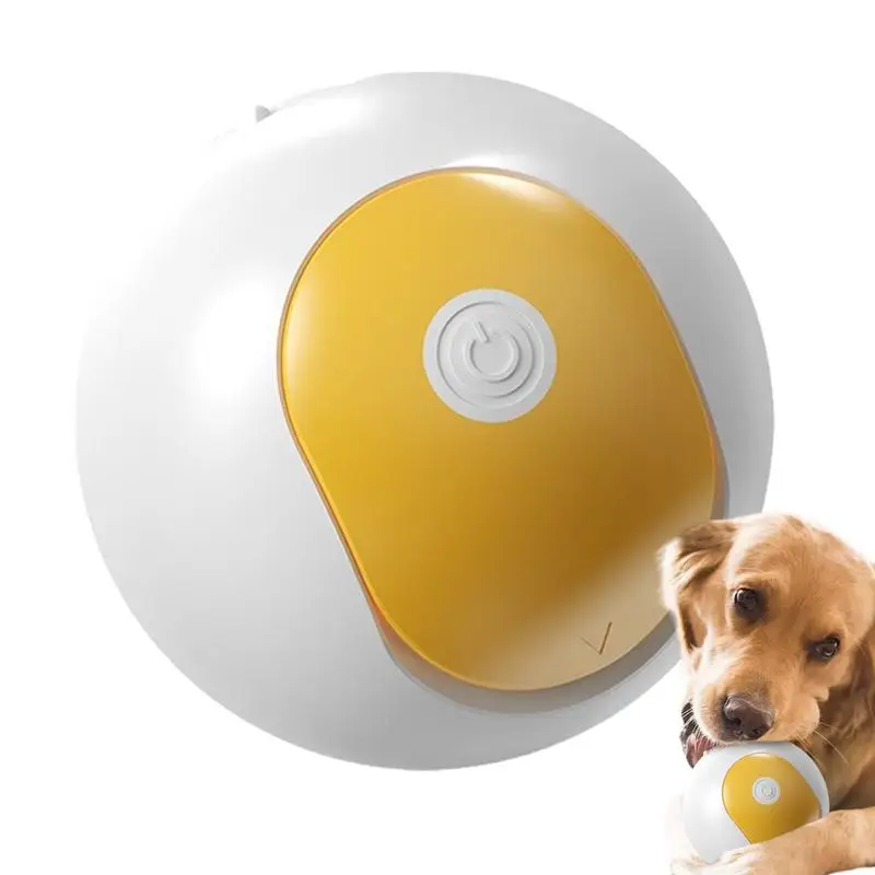 Dog Treat Ball Toy Dog Snack Dispensing Balls Self-entertainment Treat Dispenser Dog Toy Electric For Large Cat Medium Dogs