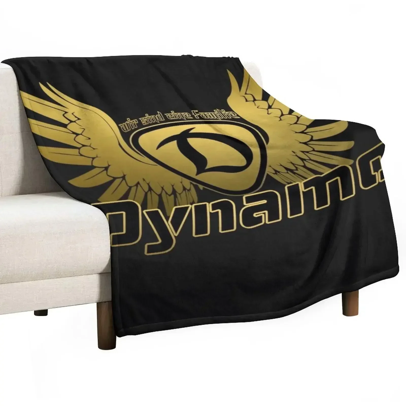 

Dynamo we are family Throw Blanket christmas gifts Custom Retros Blankets