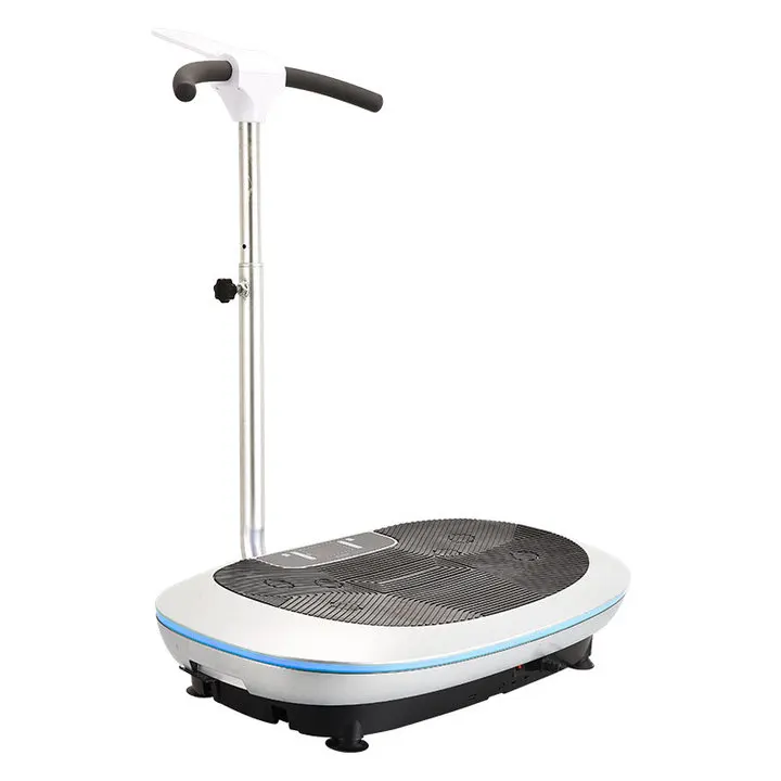 

2023 Sport Fitness Equipment Vibration Plate 3d Workout Machine Slimming Whole Body Vibration Board Plate With Handle