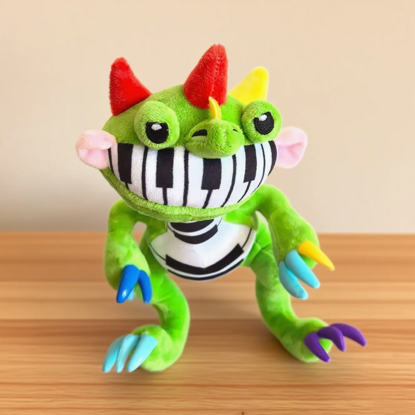 새로운 Poppyed Pianosaurus 만화 봉제 인형 애니메이션 악몽 게임 플러시 인형 베개 인형 장식 장난감 어린이 생일 선물