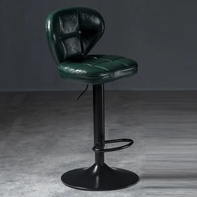 

Modern Cushions Bar Stools Swivel Adjustable Industrial Island Bar Stools Kitchen Breakfast Sillas De Comedor Furniture