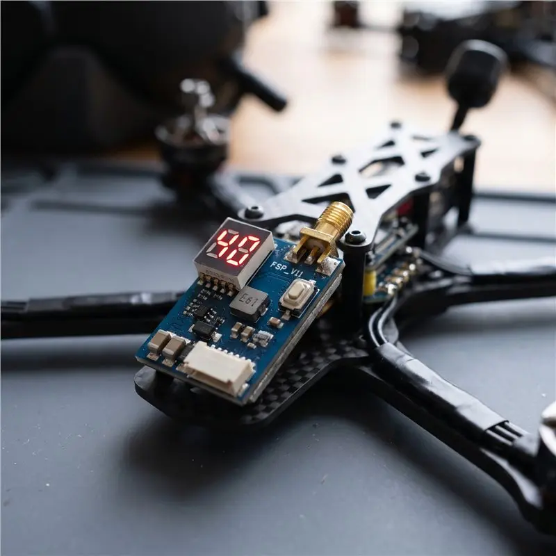 MACH-For FPV Wireless Video Transmitter Module 5.8G 40CH 600Mw VTX With 5V BEC Output For FPV Racing Drone Quadcopter RC System