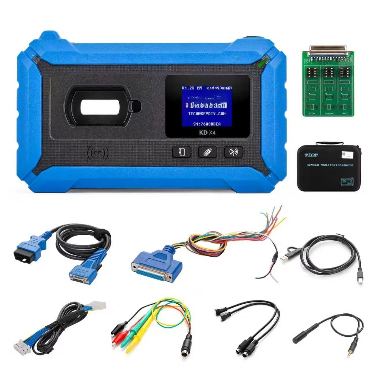 Efficient KD-X4 System for Remote Control Synchronization and Chip Generation