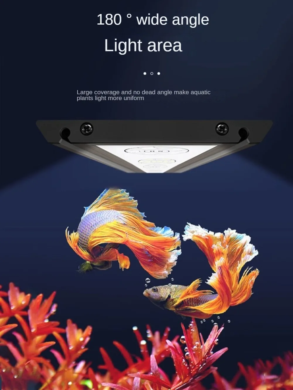 Water Plant Lamp LED Full Spectrum Fish Tank Light Waterproof Explosion Algae Lighting Special Bracket Coral Lamp Arowana 118CM