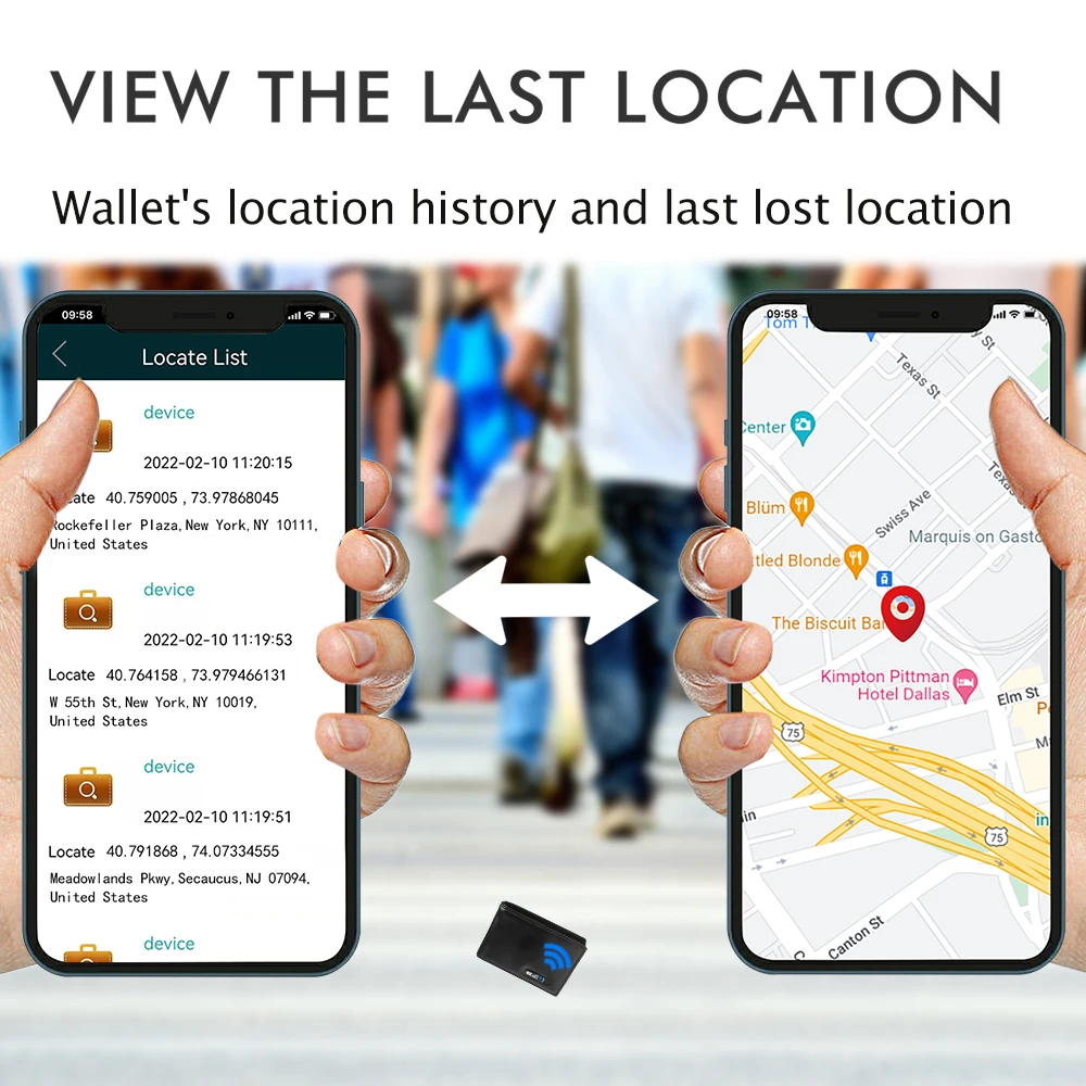 

Best Wallet Tracker for Android Long Distance GPS Tracker Wallet Card IOS OR Find My Men Cool Gift New 2025 Christmas Gift