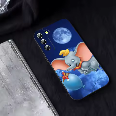 Disney Dumbo Phone Case for Samsung Galaxy S24 S23 S22 S25 S21 Ultra Fe Plus M54 A34 A16 A54 A24 A53 Coque