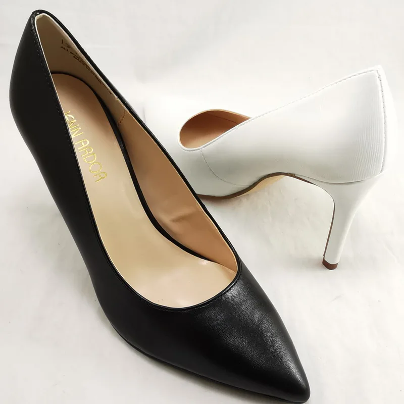 

Ele Ladies Work oes Pointed Toe High Heels Faionable Single oes Spring Season Ultra High Heel PU Material Glue Adhe...