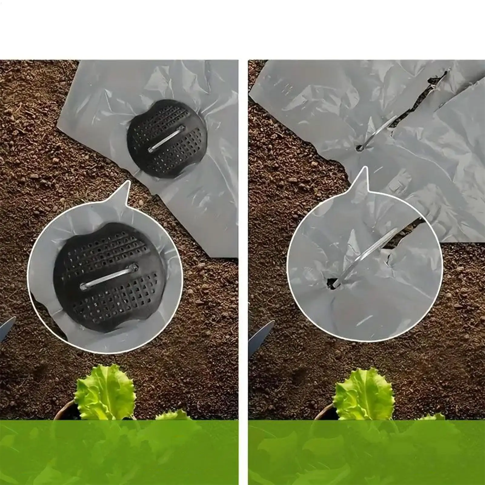 

Ground Stakes 6 Inches U Shape Spikes Pegs With Gasket Landscape Fabric Pins With Pick Hook For Outdoor Yard Lawn Patio