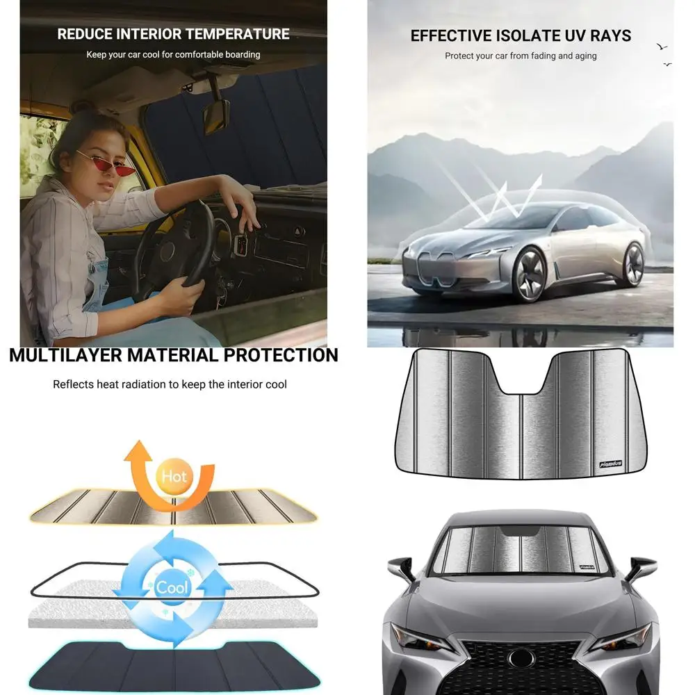 

Металлический солнцезащитный козырек на лобовое стекло автомобиля для моделей 2021-2025, подходит для IS300, IS350, IS500