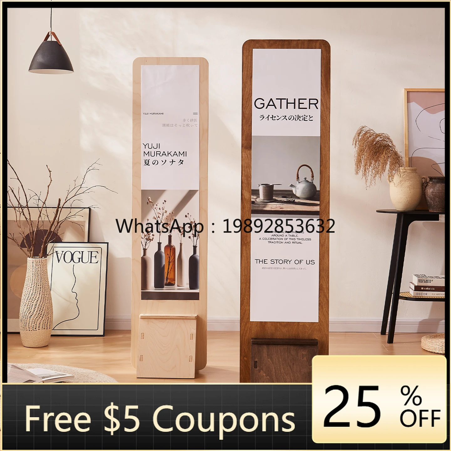

YFY Floor Display Stand Welcome Stand Event Display Advertising Poster Stand