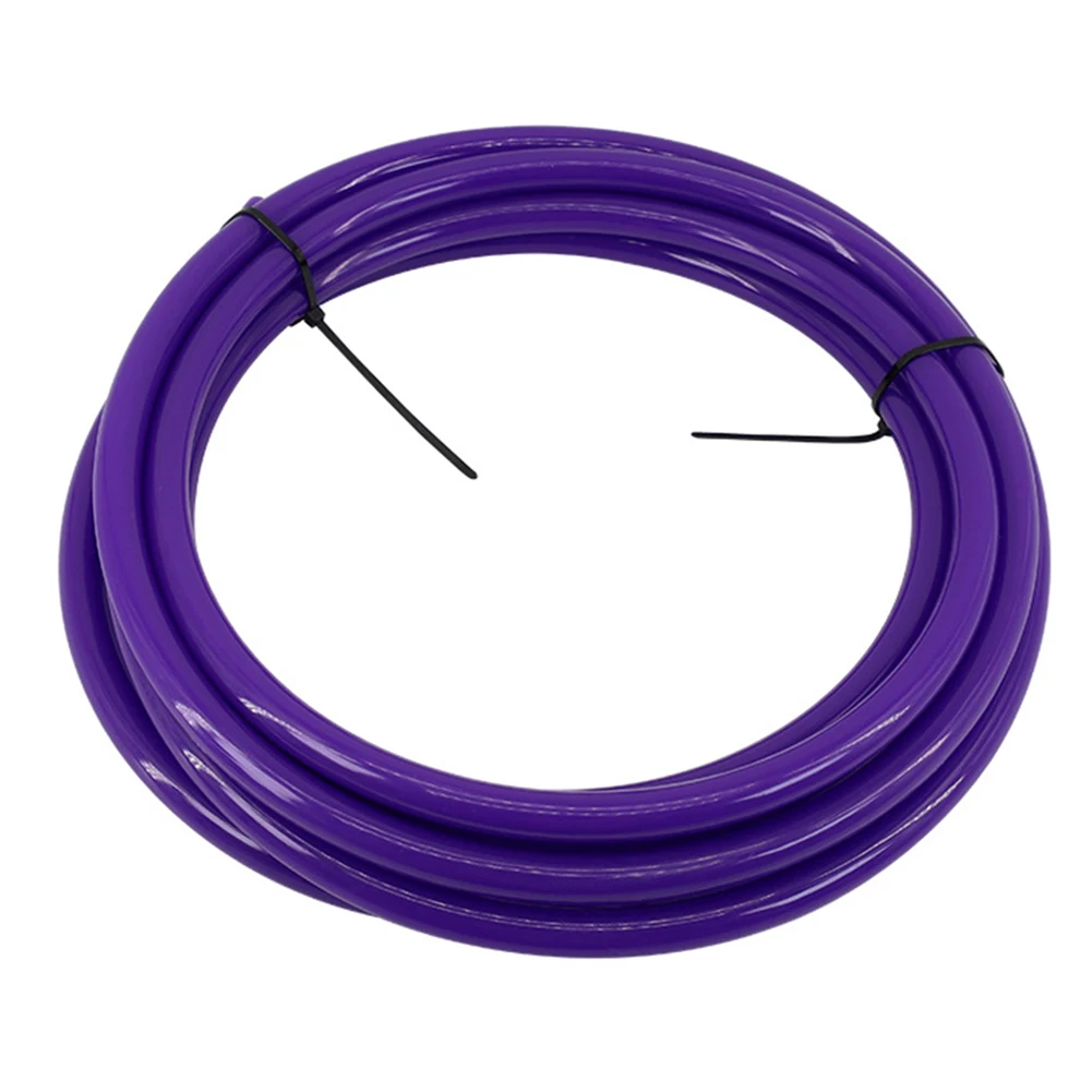 For Copper Pipes PE Bending Kit Air Conditioning Pipe Kit HVAC Applications 4M 1 2 Inch Yellow 3 4 Inch Purple