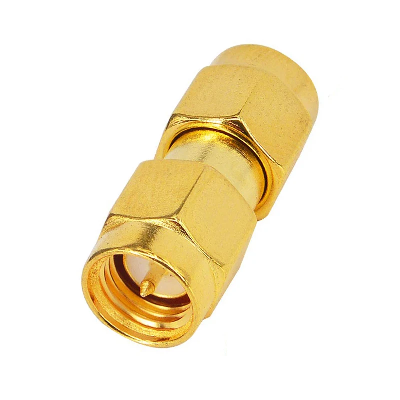 1Pc Sma Mannelijke Naar RP-SMA Rf Coaxiale Adapter Straight Rp Sma Connector