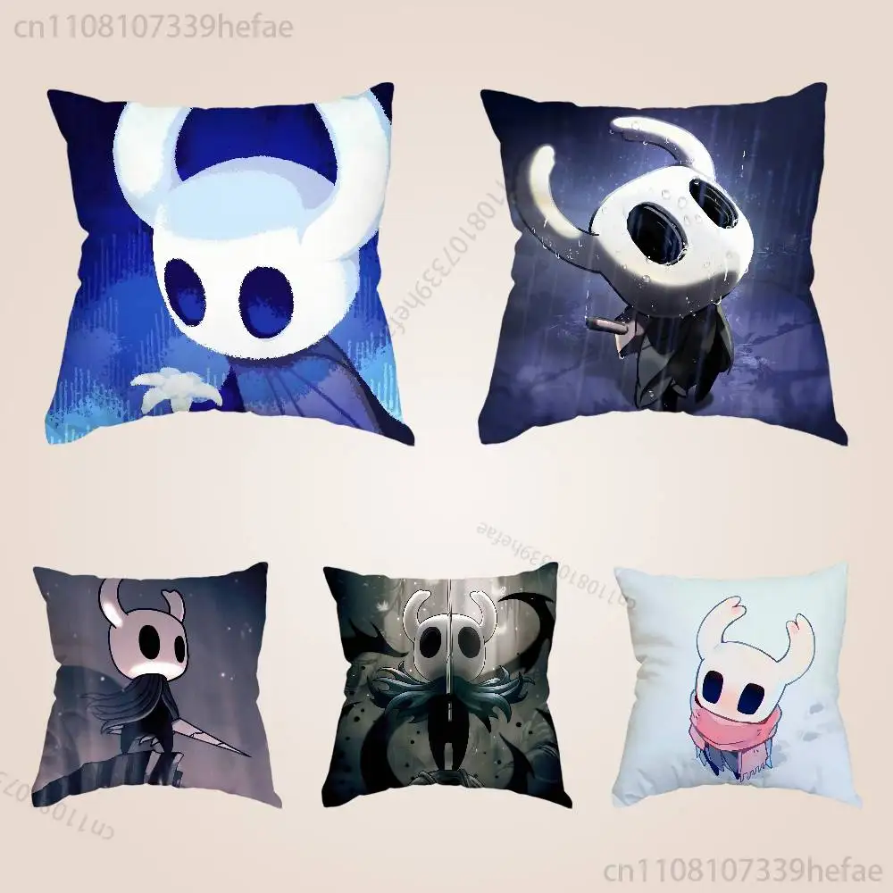 

H-Hollow K-Knight Pillow Cases for Bedroom Living Room Sofa Home Decor Polyester Cushion Cover with Zipper