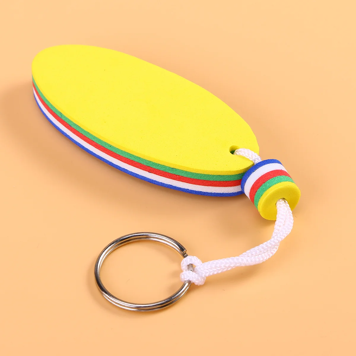 

4 Pcs Floating Keychain Holder Decoration Keychains Buoy Design Ring Small Gift Sports