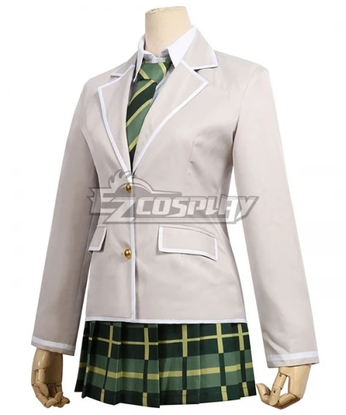 BanG Dream! Afterglow Aoba Moka School Uniform Skirt Women Halloween Party Girls School Dress Set Cosplay Costume E001