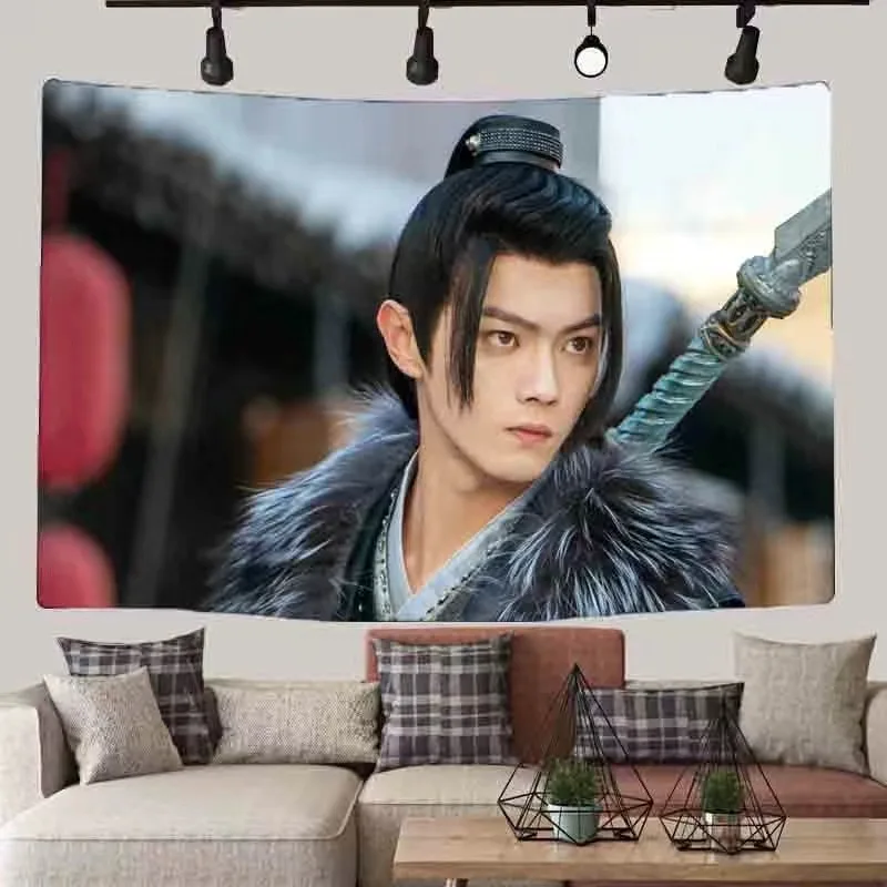 Soso Xu Kai Gu Li Na Zha HD Poster Hanging Cloth TV Snow Eagle Lord Dong Bo Xue Ying Tapestry Bedroom Art Wall Decor Background