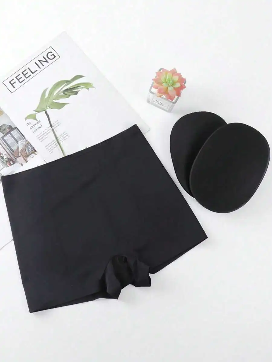 Seamless Thin Hip-Enhancing Tummy Control Panties With Fake Buttocks And Hips, Shapewear Underwear view 2