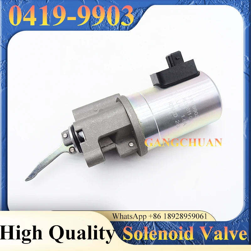 

Высококачественный электромагнитный клапан остановки подачи топлива 24В 04199903 0419-9903 для BFM1013