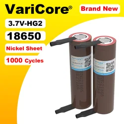 VariCore New HG2 18650 3000mAh battery 18650HG2 3.6V discharge 20A, dedicated For hg2 batteries + DIY Nickel