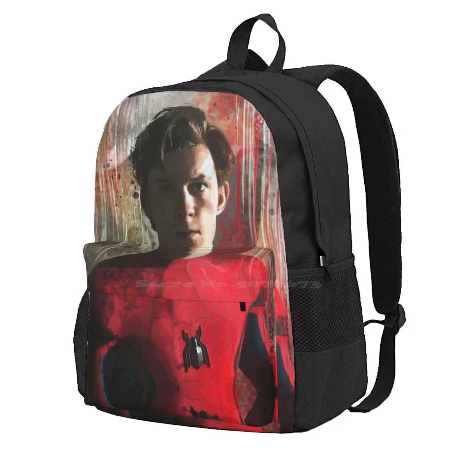 

I'Ll Just Be Myself Hot Sale Schoolbag Backpack Fashion Bags Peter Parker Spider Man Tom Holland Homecoming Superhero Alouavic