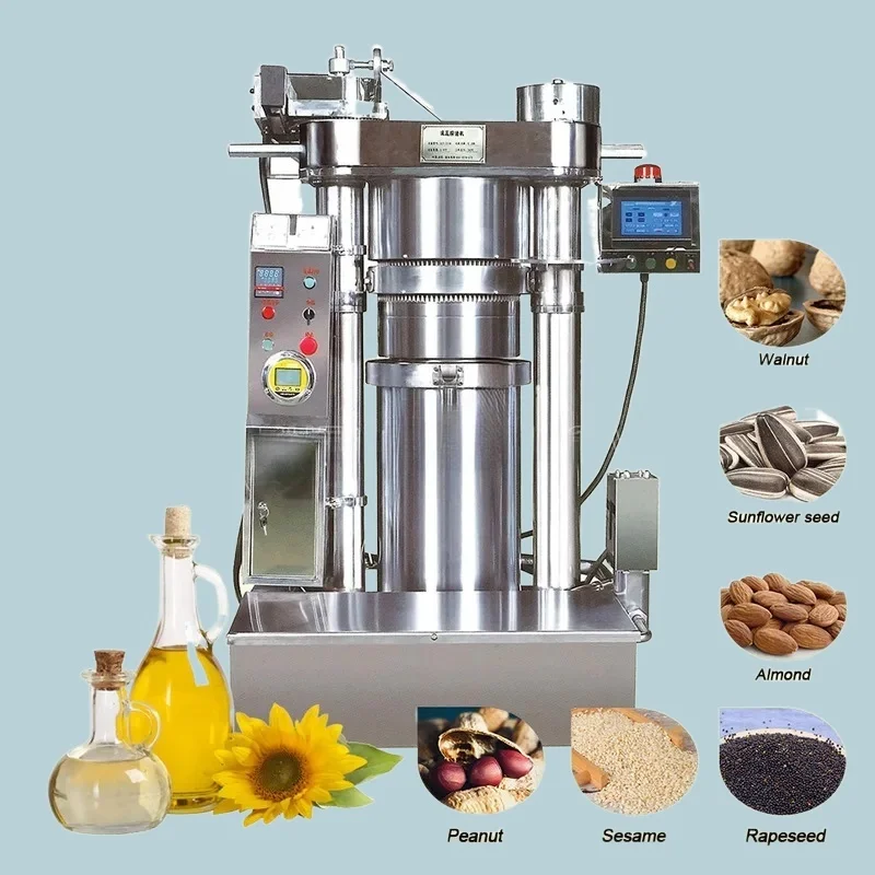

Hydraulic Seed Hine Pumpkin Sesame Automatic Oil Cold Press