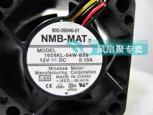 Free shipping new original NMB-MAT 4020 1608KL-04W-B59 12V0.15A switch server fan