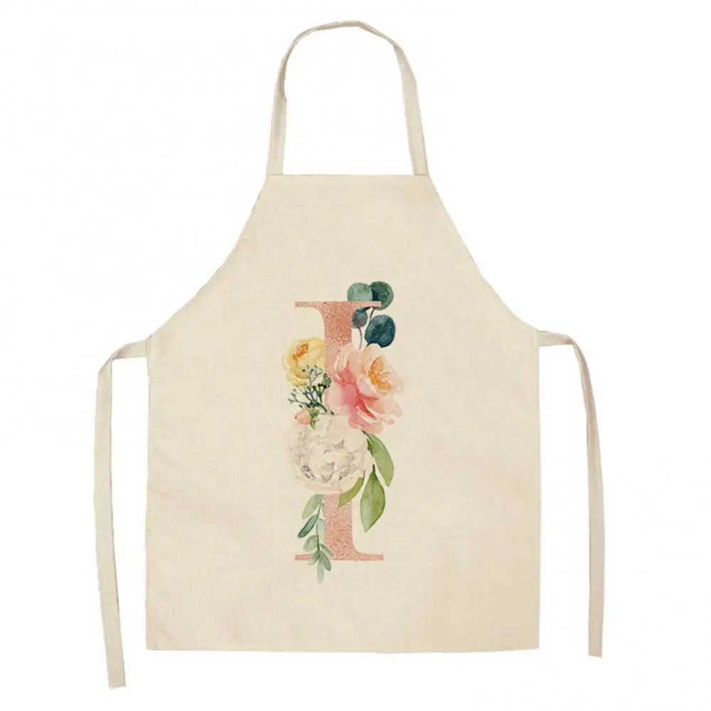 Women Cotton Linen Cross Back Apron Japanese Housework Baking Wrap korean Florist Dress Solid Color Garden Kichen Apron