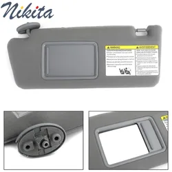 Car Grey Sun visor Left Side Right Side Driver Side Passenger Side For Toyota Tacoma 2005 2006 2007 2008 2009 2010 2011 2012