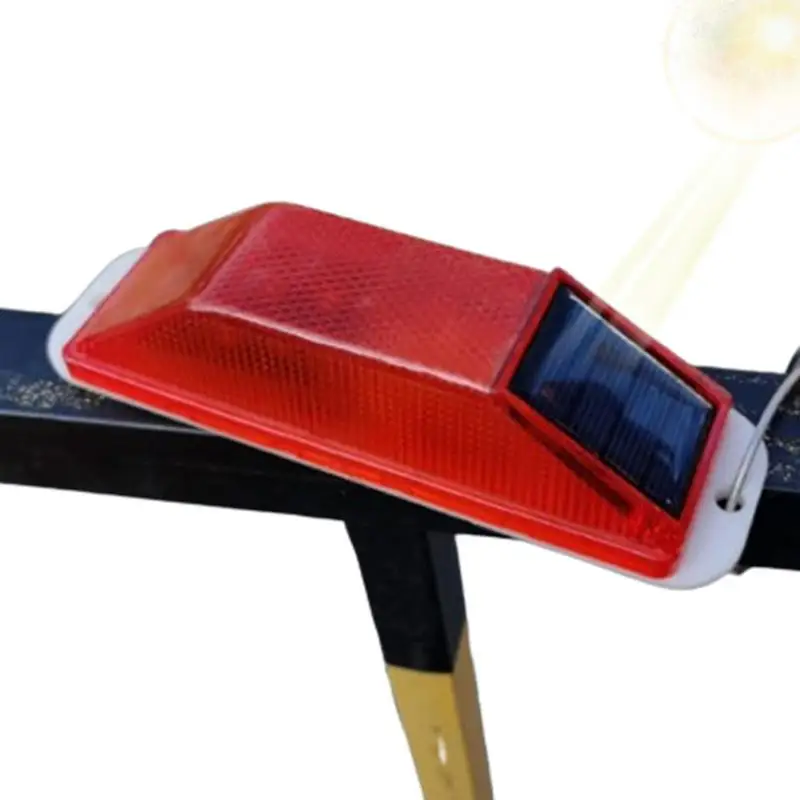 Solar Strobe Warning Light Outline Safety Traffic Night Warning Flashlight Beacon Construction Safety Road Signs Flash Traffic