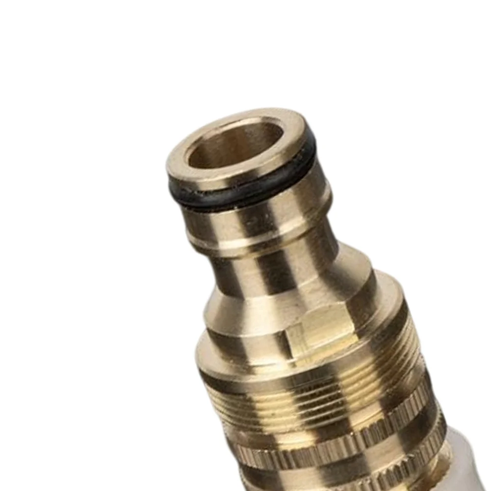 3-in-1 Quick Connect Faucet Adapter for Washing Machine Use with 16mm 18mm Round Faucets Leak Resistant Design