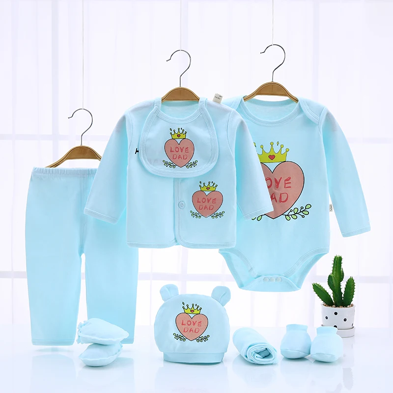 

Baby's Newborn Clothing Set for Baby Boy Cotton Toddler Clothes Sets 0-3 months