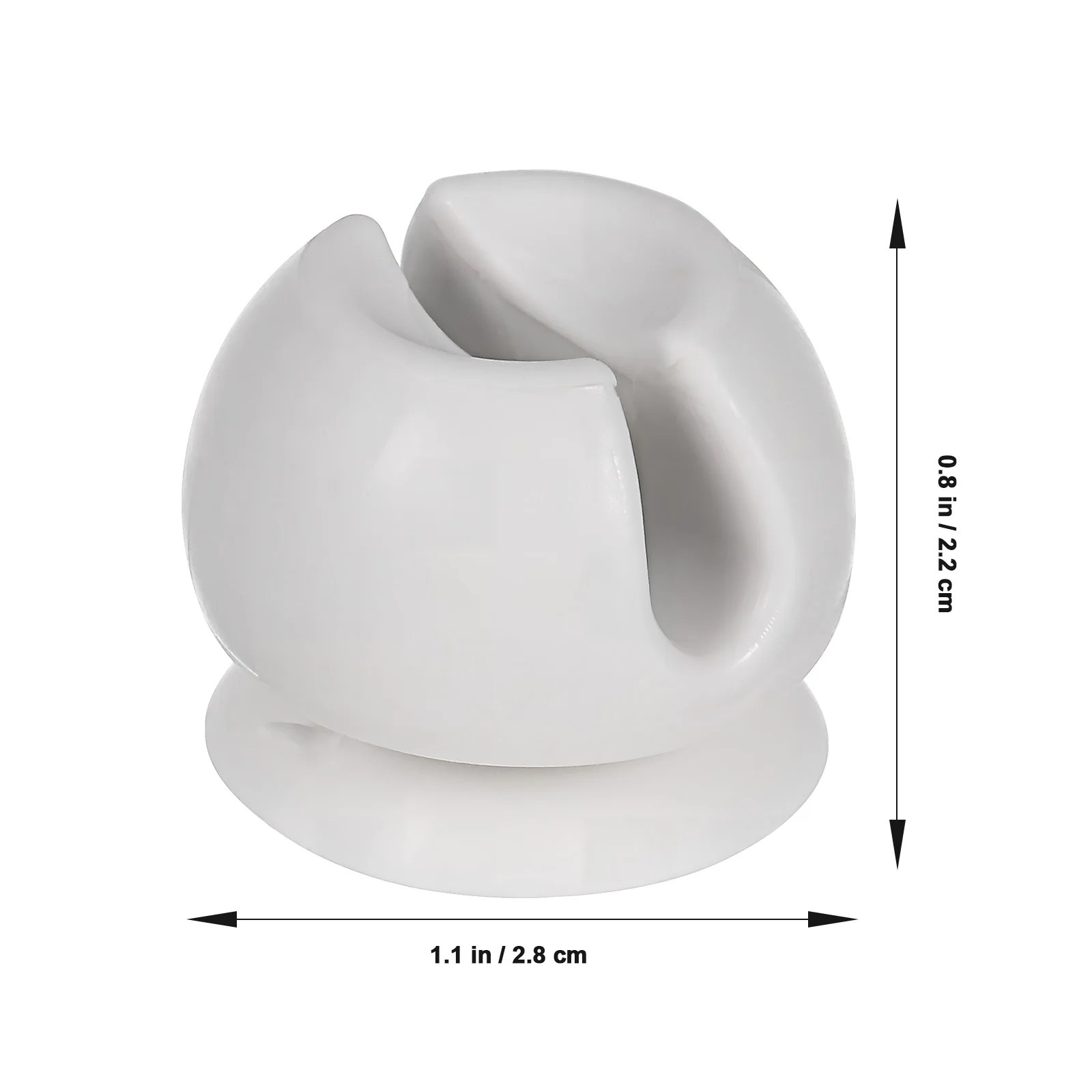 

6 pcs Cup Cup Toothbrush Holder Mirror Organizer Suction Toothbrush Holder Plastic Cups Bathroom Shower Storage Solution