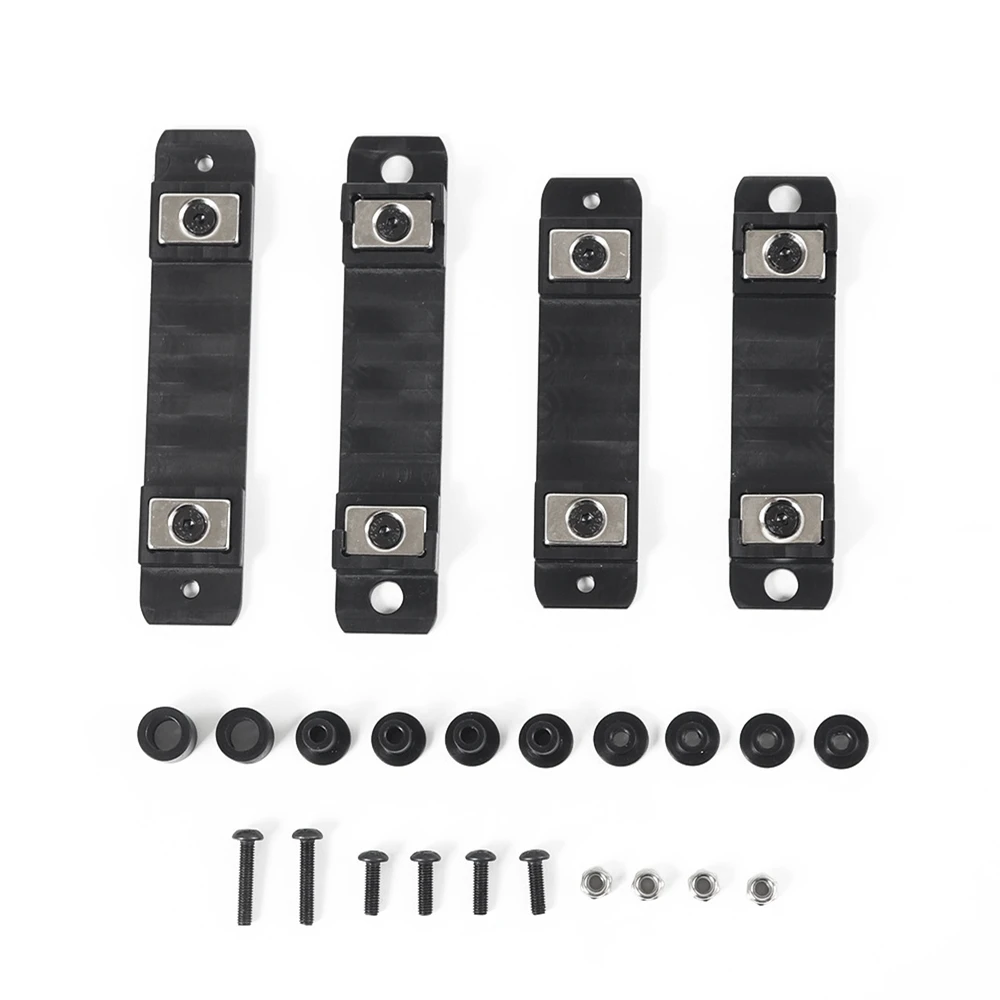 Happy New- Magnetic Shell Column Stand Body Posts Mounts for 1/10 RC Crawler Car TRX4 TRX6 G63 SCX10 Upgrade Parts,A