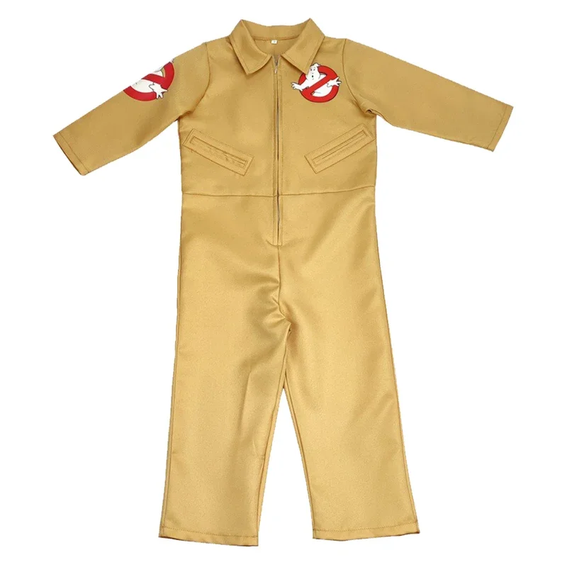 Cgmgtsn theme ghostbust cosplay kids Halloween costume suitable 3-9 years children jumpsuit clothes one-pieces cos suits