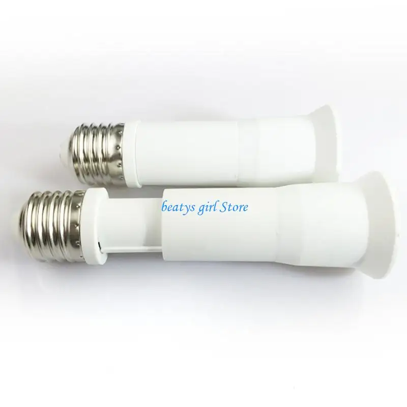 C7AB Lamp Bulb Socket Extension E27 to E27 Lamp Holder ABS Materials 100W Most