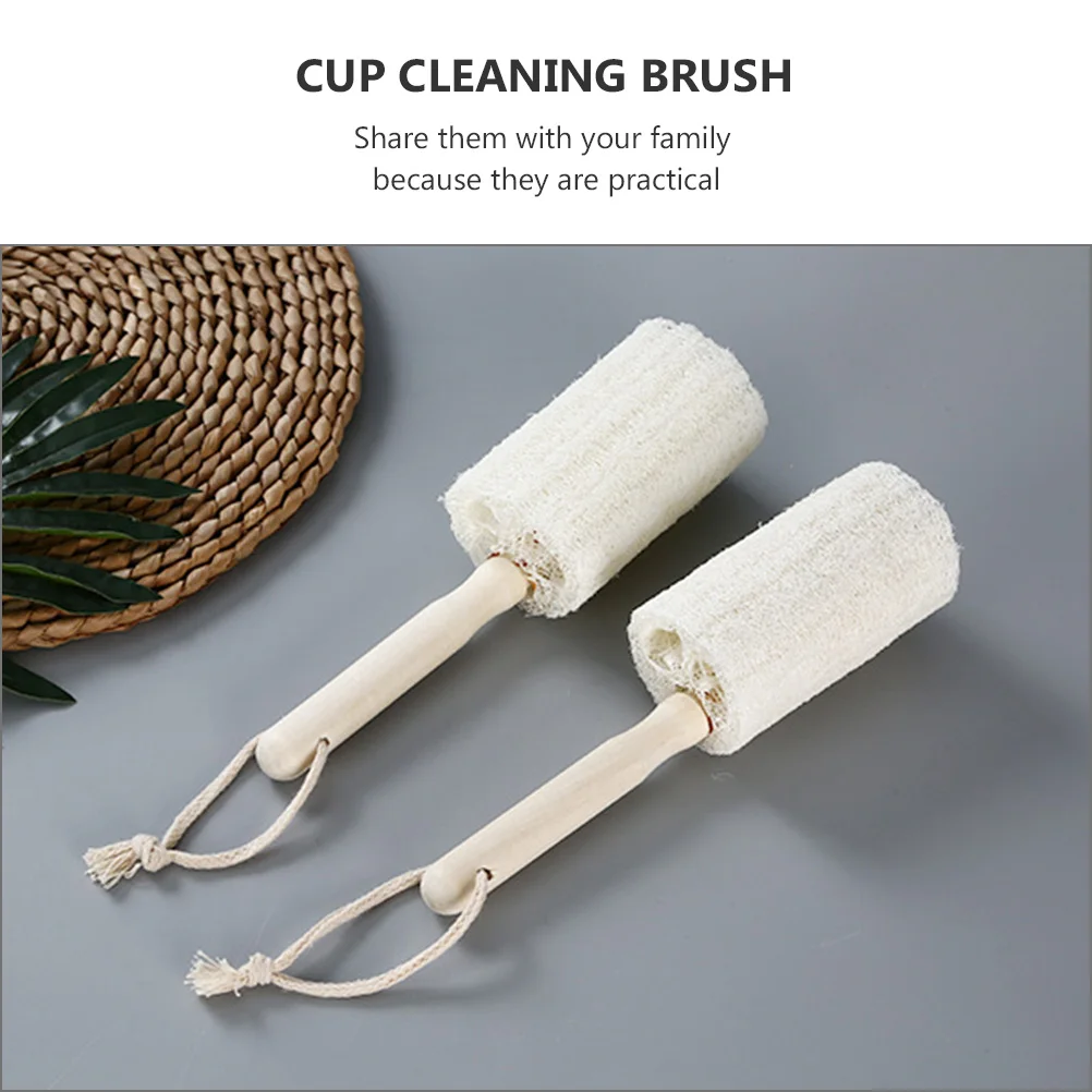 

3pcs Cup Brush Bottle Cup Cleaning Brush Cleaning Mug Long H Practical Durable Wood Storage Suitable All Cups