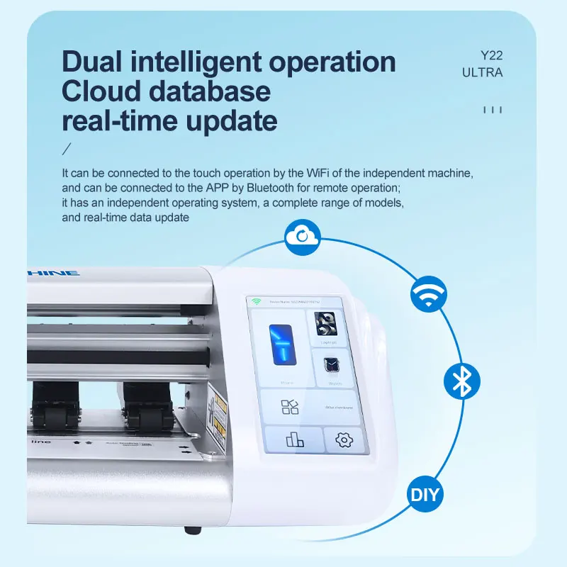 Imagem -04 - Sunshine-máquina de Corte Ultra Filme Tempos Ilimitados Filme Ilimitado Wifi Bluetooth Personalizável Faça Você Mesmo 129 in Y22