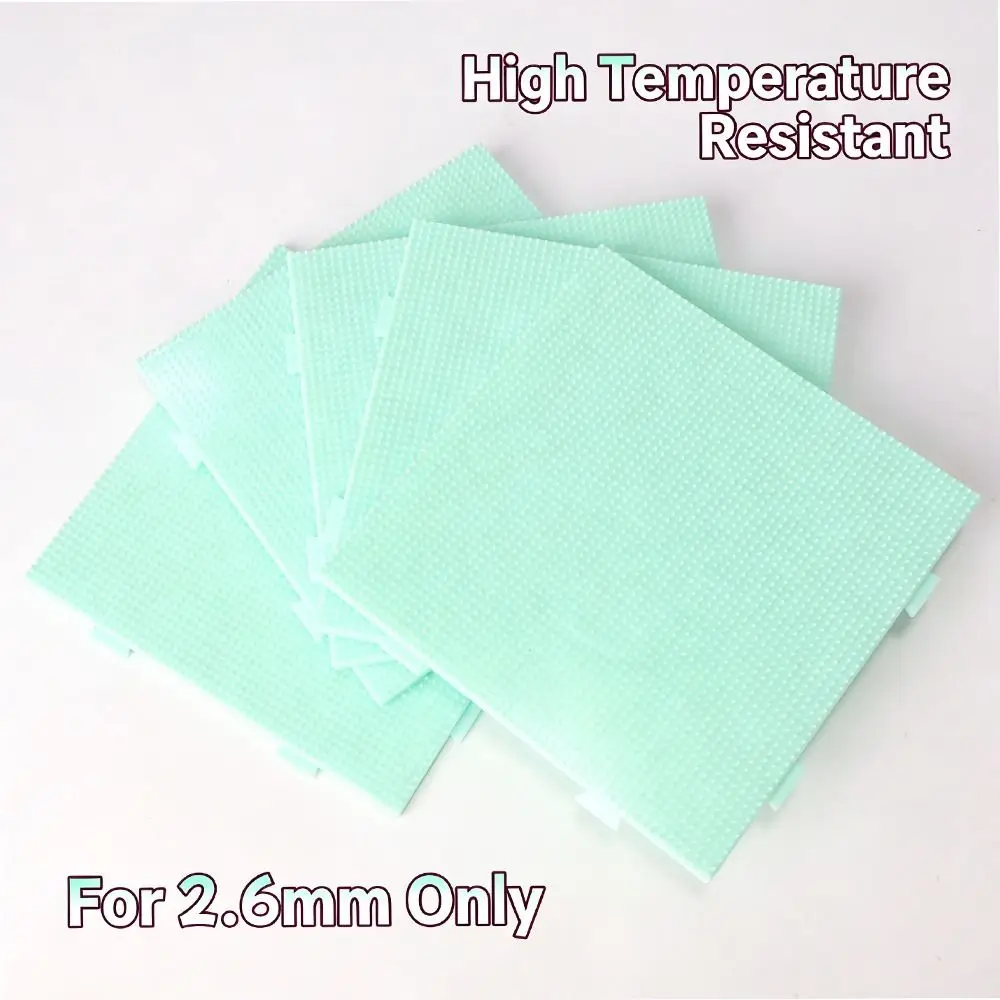 High Quality Perler Hama Beads Three-dimensional Handmade Crafts Decor Heat Resistant Round Template 52*52 Dot DIY Make Puzzle