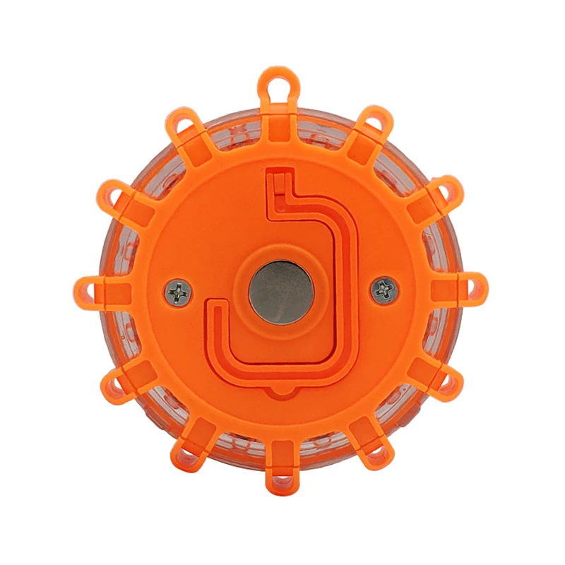 Trucks Vehicle Car Orange LED Emergency Lights Flare 9 Modes Safety Warning USB Rechargeable Flashing Lamp