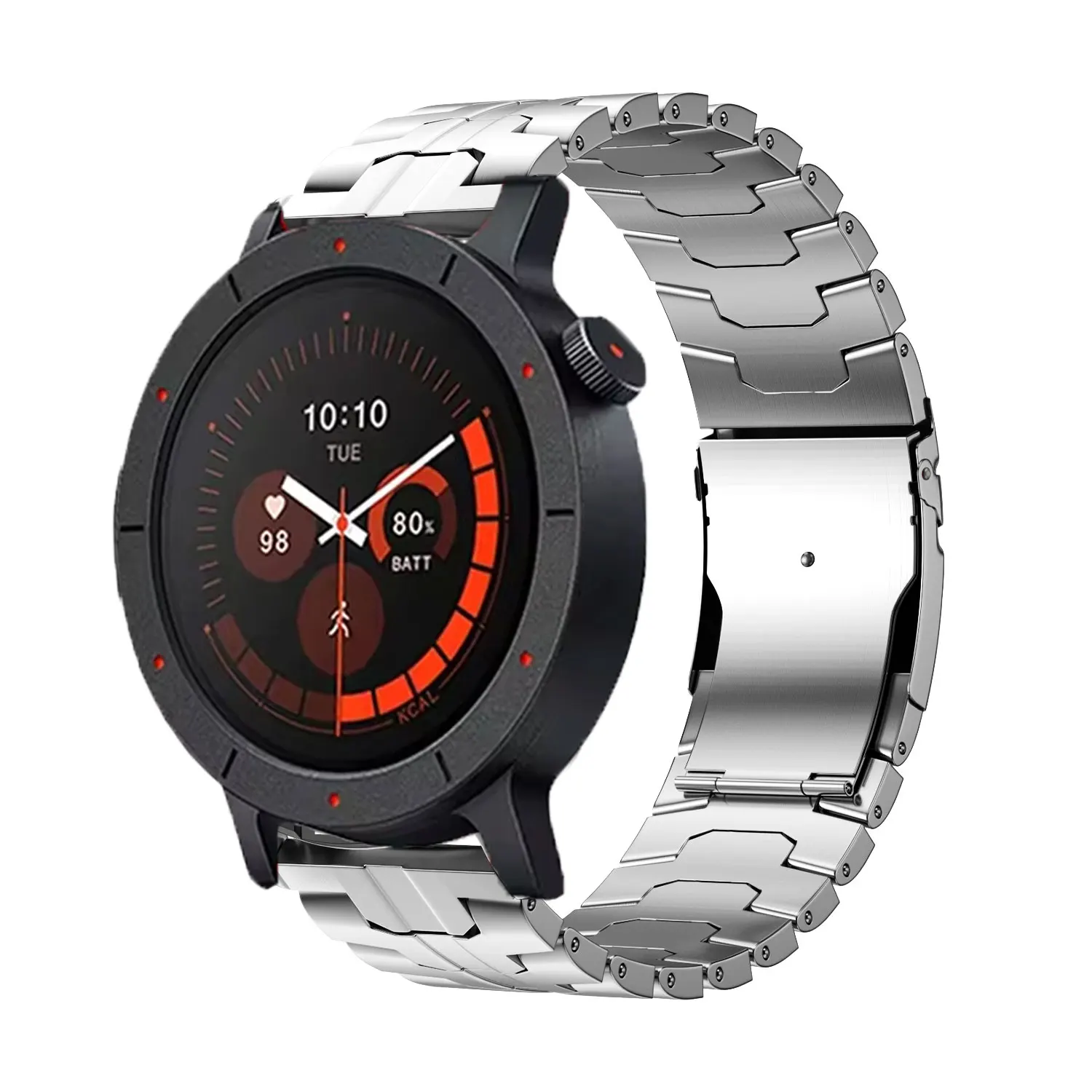For CMF Watch Pro 2 3 By Nothing Watch Strap 22mm Metal Correa For OnePlus Watch 46mm Garmin Forerunner 570 47mm Business Bands
